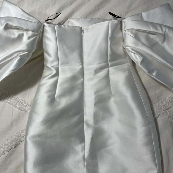 Solace London Elina White Mini Dress - Picture 4 of 8